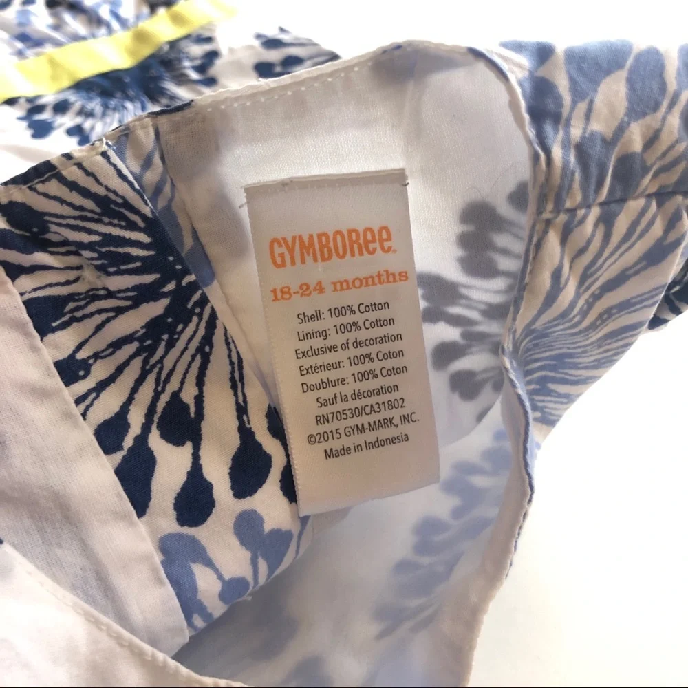 Gymboree floral dress